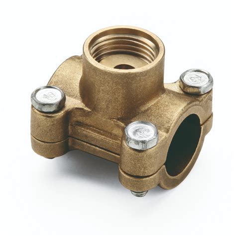 Brass Inlet Saddle Clamp Ipierre Garden