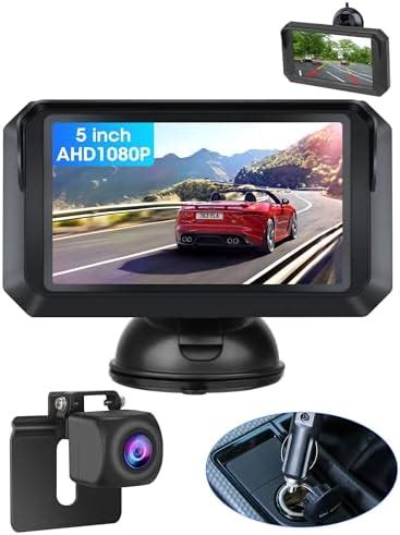 Exclusivité 5 Pouces Caméra de Recul AHD 1080P Super Vision Nocturne