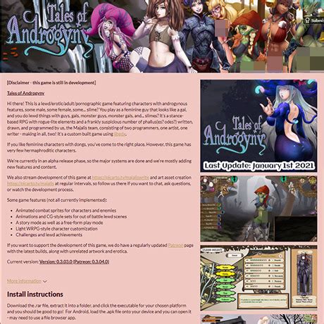 Tales Of Androgyny Free Sex Games Like Majalis Itch Io