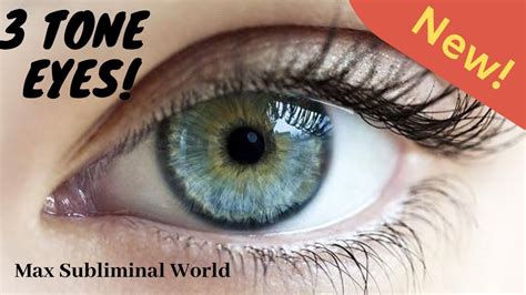 Heterochromia Eyes By Powerful Subliminal Affirmations Youtube