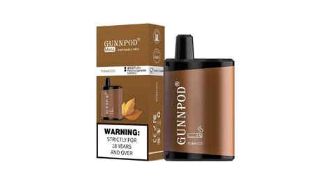 Gunnpod Meta Disposables Vape Smooth Tobacco 4000 Puffs