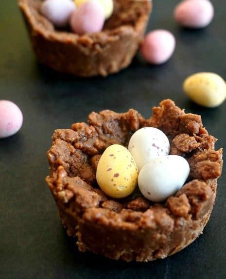 Chocolate Rice Krispie Easter Nests My Gorgeous Recipes