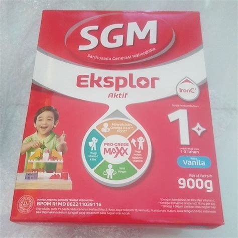 Jual Susu Sgm Eksplor Aktif 1 3 5 Plus Ananda 900gr 600gr 1 Kg