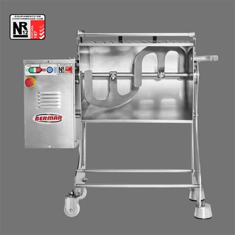 Misturadeira De Carne Bermar Bm Nr Litros Inox Varimaq Equipamentos