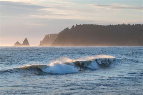 Rialto Beach Waves Olympic National Park Alan Crowe Photography