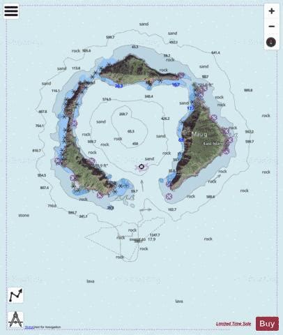 MARIANAS MAUG ISLANDS (Marine Chart : US81092_P2883) | Nautical Charts App