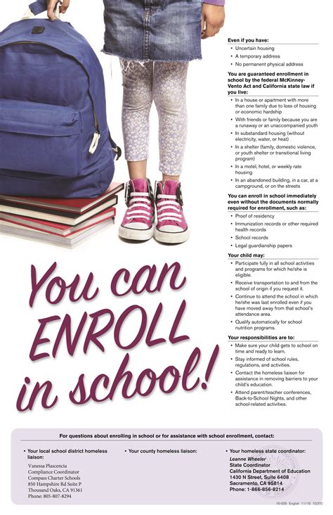 Enrollment Checklist - Compass Charter Schools