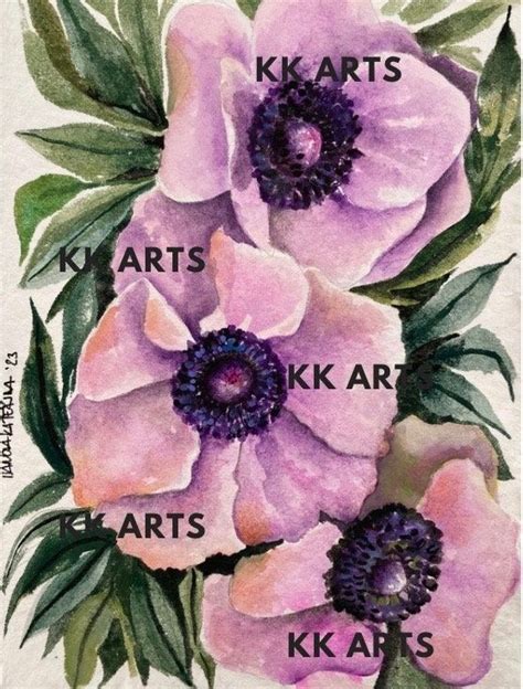 An Image Of Three Flowers With Names On The Front And Back Side In