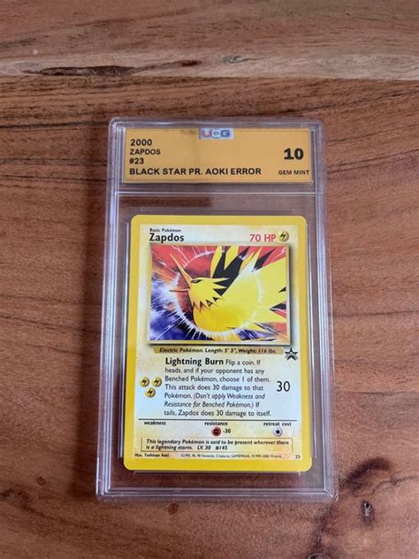 Wizards Of The Coast Pok Mon Graded Card Zapdos Catawiki