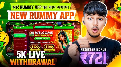 New Rummy App Today Teen Patti Real Cash Game Sign Up Bonus