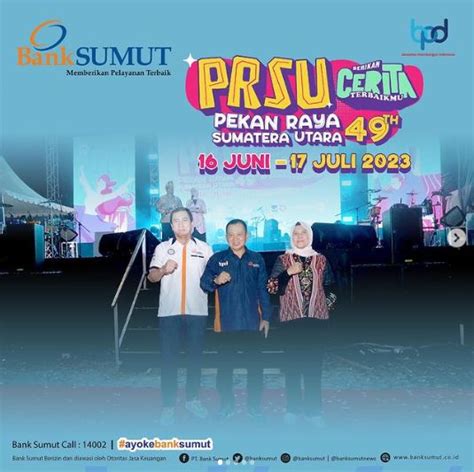 Meriahkan PRSU 2023 PT Bank Sumut Gelar Berbagai Event Dan Promosi