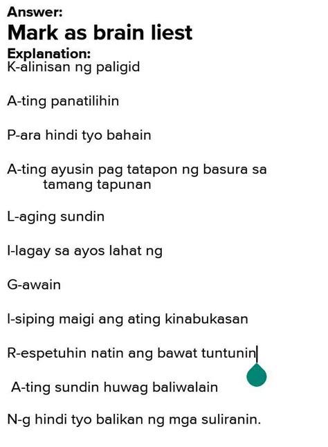 Gumawa Ng Akrostik Tungkol Sa Pangangalaga Ng Kapaligiran Maging