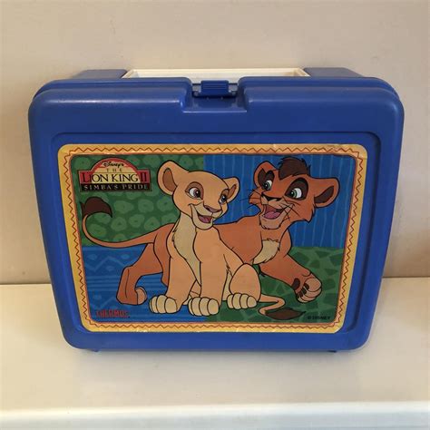 Vintage Disney Lion King Lunch Box Made By Thermos Depop