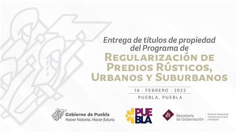 Entrega de títulos de propiedad del Programa de Regularización de