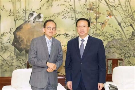 Shanghai Mayor Meets With Chairman Of Singapores Hong Leong Group