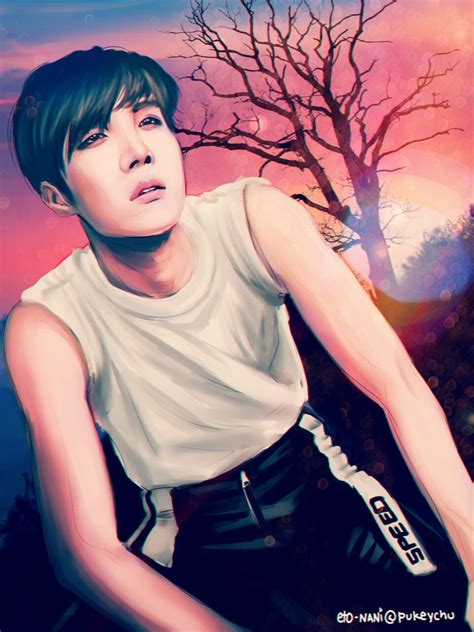 Pin En BTS J Hope Fanart Fan Art