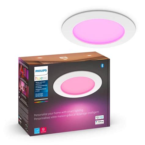 Philips Hue In Integrated Led White And Color Canless Ultra Thin