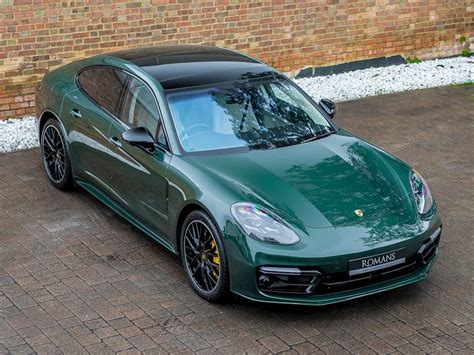 2018 Used Porsche Panamera Turbo S E Hybrid Pdk Oak Green