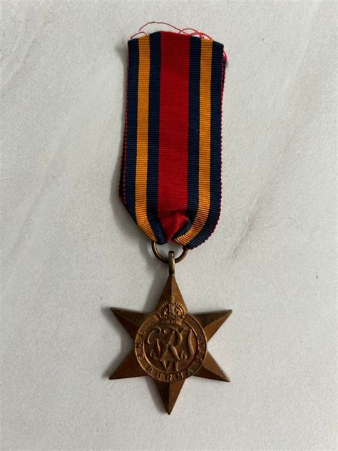 Burma Star Campaign 1941-45 Original Medal - Gem