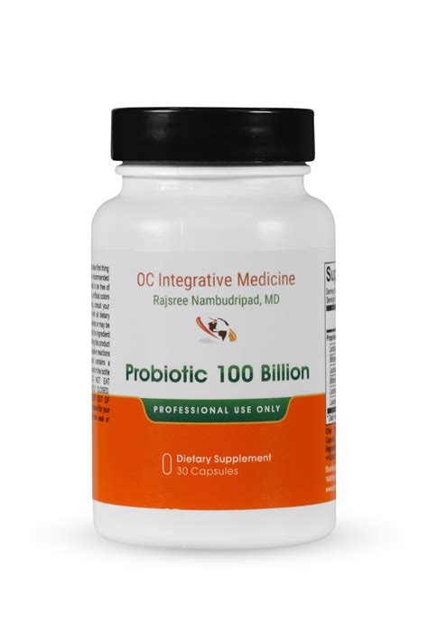 Probiotic 100 Billion Supplements By Dr Rajsree