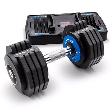 ADB55 Adjustable Dumbbell (Set of 2) – XTERRA Fitness Canada