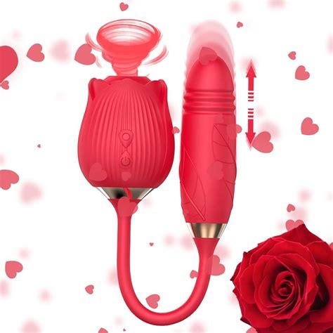 Sex Relaxing Rose Toys Washable And Rechargeable Licking For Women Portable Quiet Cordless Usb