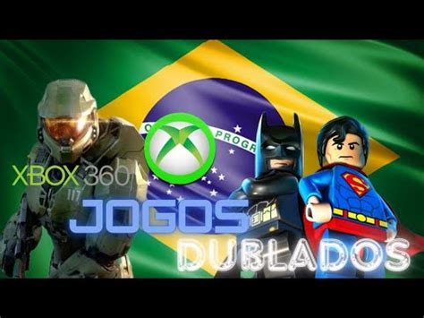 Jogos Dublados Do Xbox 360 Pt Br YouTube