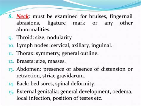 Medico Legal Autopsy Techniques Ppt