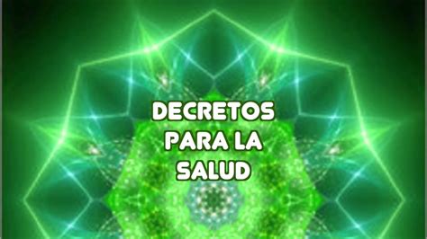 Decretos Para La Salud Decretos Salud Metaf Sica Youtube