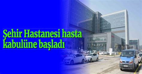 Şehir Hastanesi hasta kabulüne başladı Gölcük Gündem