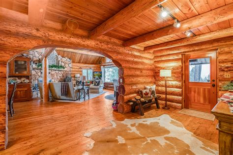 Montana Luxury Log Homes For Sale Mountain Property For Sale United