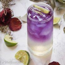 Sparkling Butterfly Pea Flower Tea Lemonade Cooking With A Wallflower