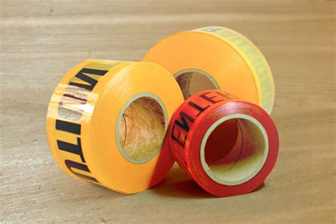 Custom Printed Caution And Barricade Tape 4over4com