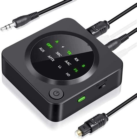 Bluetooth Wireless Music Transmitter Receiver In For Tv