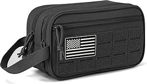 Amazon QT QY Tactical Toiletry Bag For Men Hygiene Bag EDC