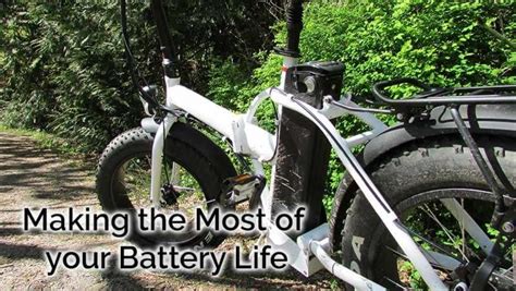 Making The Most Of Your Battery Life Electric Bikes Ride The Glide Blog