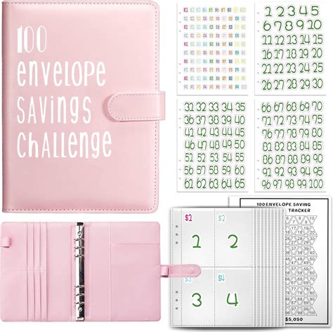 Amazon Envelopes Saving Challenge Binder A Money Saving