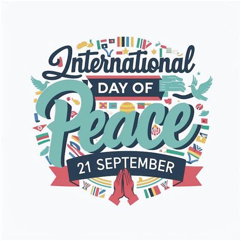 Celebration Of The International Day Of Peace Premium Ai Generated Image