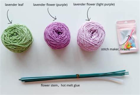 Crochet Lavender Kits Hookok