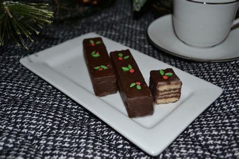 Chocolate Covered Wafer Cookies - Liz Bushong