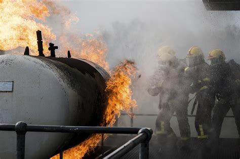 Firefighter Training Fire Service College Free Photo Rawpixel