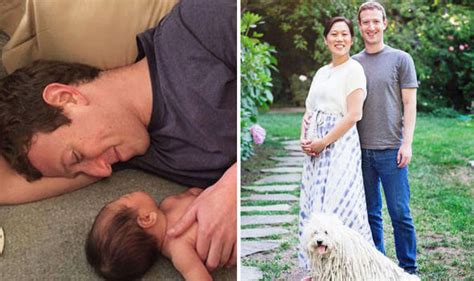 Mark Zuckerberg Posts Adorable Photo Of Newborn Daughter On Facebook Celebrity News Showbiz