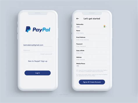 Paypal Redesign Concept On Behance