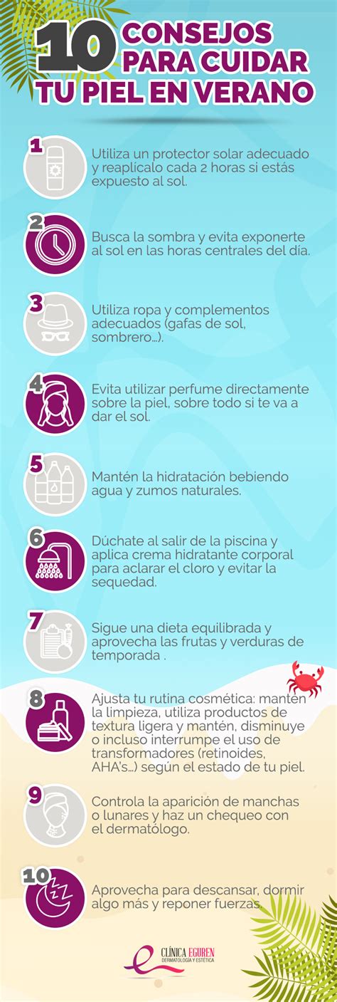 Te Damos Los Mejores 10 Consejos Para Cuidar Tu Piel En Verano Eguren