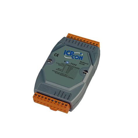 ICP DAS M 2004 CR I O Module Modbus RTU 4AI DS18B20 Sensor IIoT