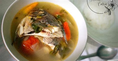 Resep Sop Ikan Nila Oleh Yusi Arini Cookpad