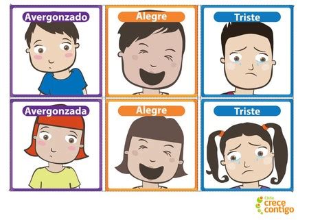 Imagenes Infantiles De Emociones Para Imprimir - Infoupdate.org