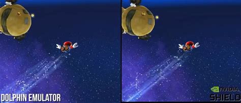 Super Mario Galaxy Comparaison Versions Wii Dolphin Et Nvidia Shield Multi Nintendo Master