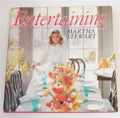 Vint. Martha Stewart Entertaining Book Hardcover 1980s