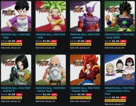 Nintendeal On Twitter Dragon Ball Fighterz Dlc Sale On Us Eshop